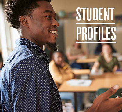 Student Profiles - KeRon Jackson