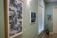 2020 installation view of Louisiana Fine Arts Showcase