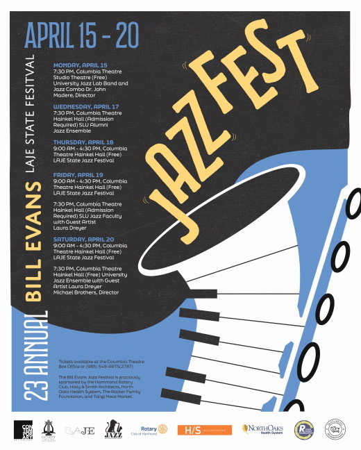 Bill Evans Jazz Festival Poster