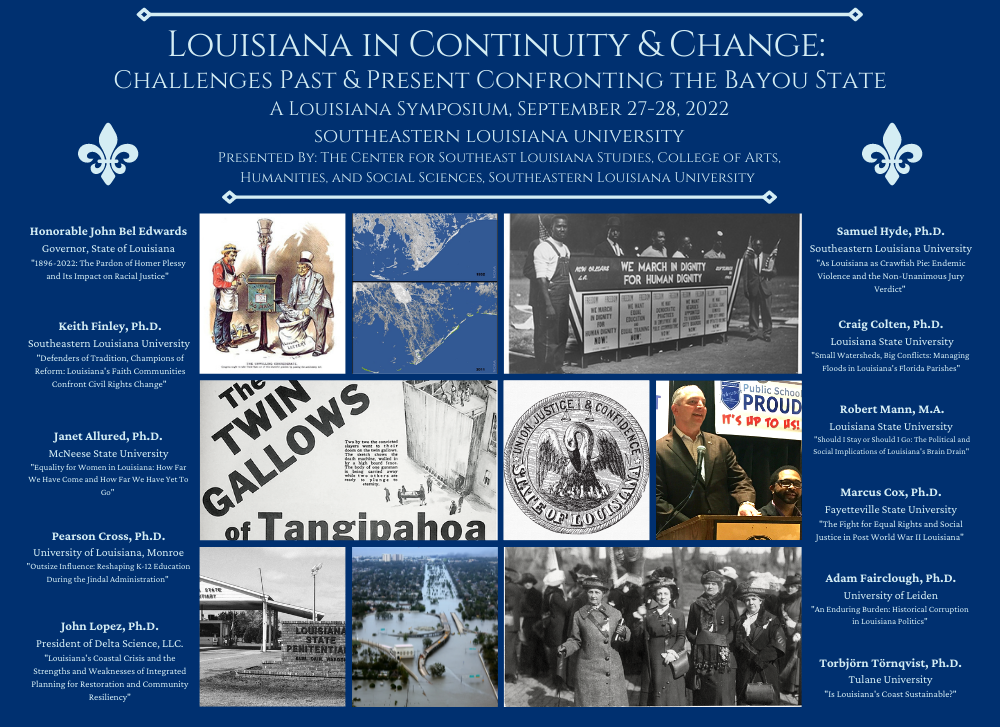 A poster for the upcoming Symposium