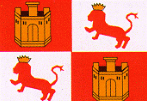 Spanish flag of Castile and Leon