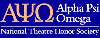 Logo for the Alpha Psi Omega