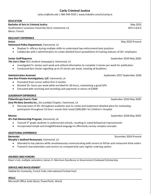 resume do you include all jobs   52