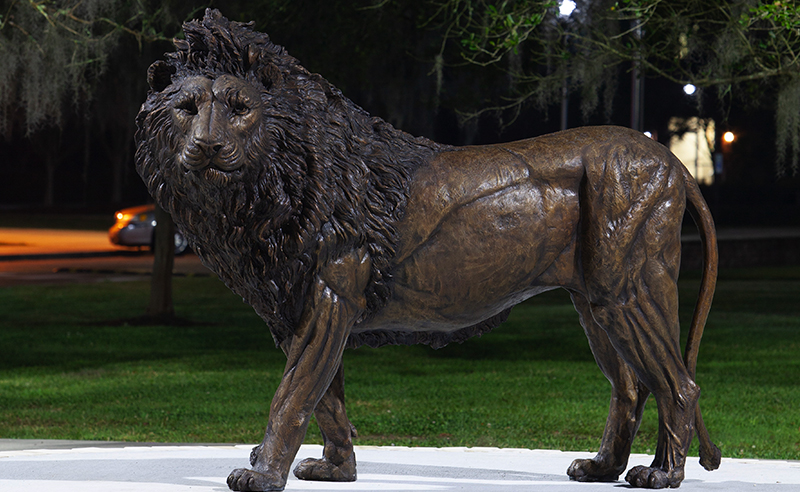 Southeastern Lion Statue