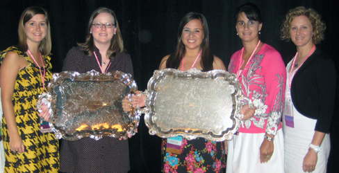 Phi Mu chapter recognized at national convention