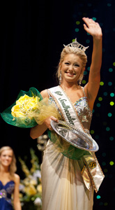 Olivia Ruby is crowned Miss Southeastern 2012