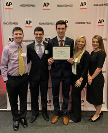 Students recognized by AP