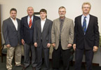 Richard Bertone, Carl Speed, Tyler Vial, Dr. Ken Sherman and Dr. Ron Gilbert.