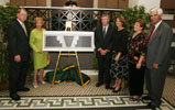 President Randy Moffett, Marjorie Morrison, Jack and Suzanne Gautier, and Ann and Phil Livingston 