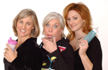 Karen Morgan, far left, Nancy Witter and Sherry Davey perform "Mama's Night Out" at Columbia Theatre April 16