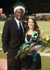 Homecoming King Christopher McKinley and Queen Jenee Ratelle