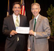 Board of Regents presents check to Southeastern