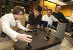 Physics students continue research