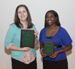 Katie Quinn, left, of Kenner and Jasper Collor of Marrero, were among the award recipients at the Southeastern Louisiana University College of Education and Human Development’s annual honors convocation May 5. 