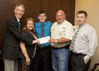Hammond Police Union makes donation for scholarships