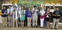 Science Fair winners from St. Tammany Parish