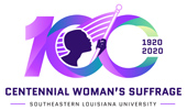 Centennial Women's Suffrage Project logo