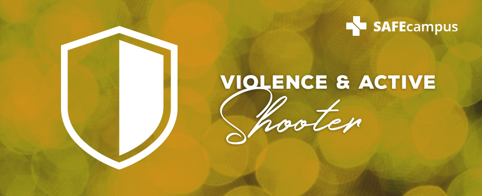 Violence and Active Shooter header