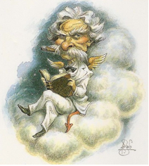 Mark Twain illustration is by Peter de Seve