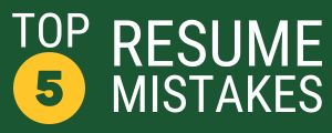 Top 5 Resume Mistakes Button