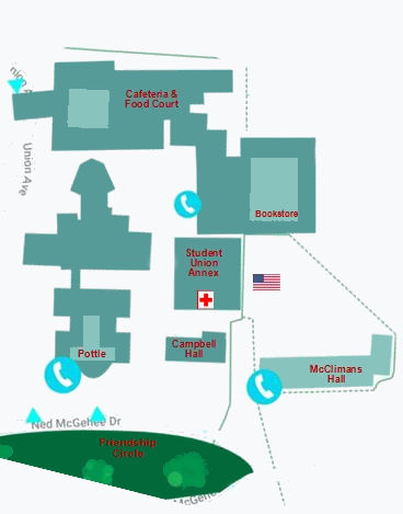 Health Center Map