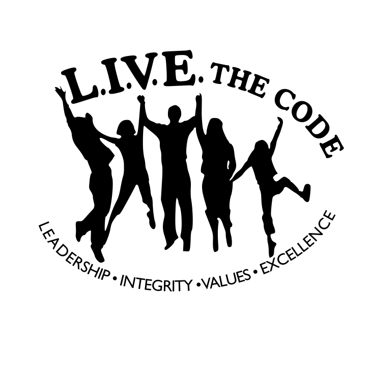 Live The Code Logo