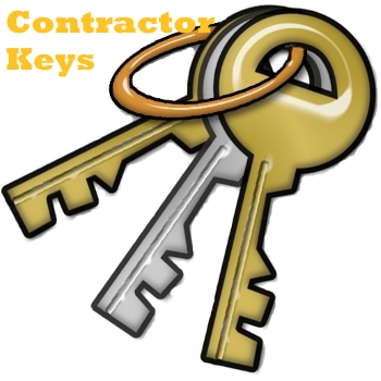 contractor key button