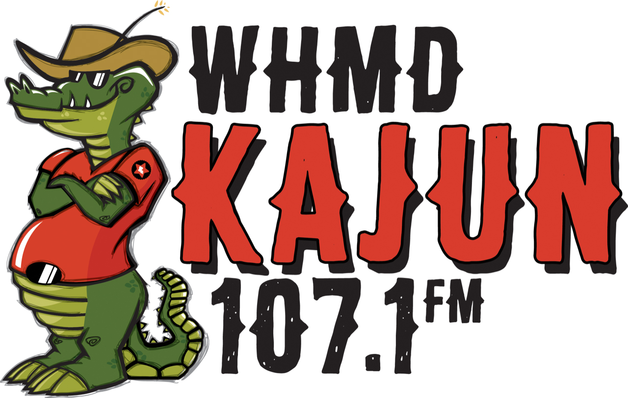 Kajun 107.1 fm radio logo