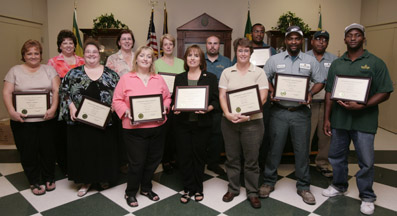 Administration and Finance Service Awards