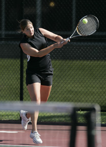 Lady Lions tennis player Breda Kovac