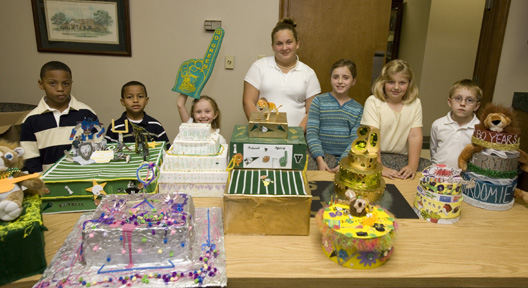 "Cake" decorating winners