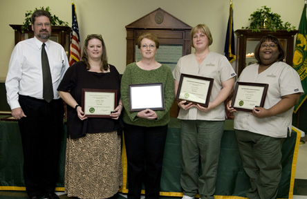 Five year honorees