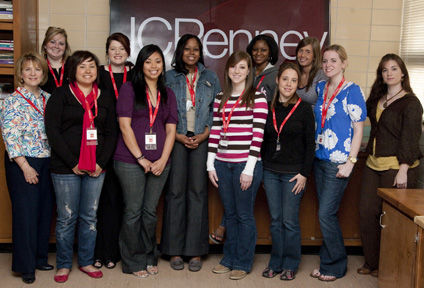 From left, are Jackie Didier, Kristen Renfrow, Tess Guerra, Tiffany Rogers, Cheryl Runez, Brittny McKay, Amanda Rodriguez, Whitney Briggs, Ashleigh Nicosia, Kristen McNab, Jessica Reibe and Dori Young. 