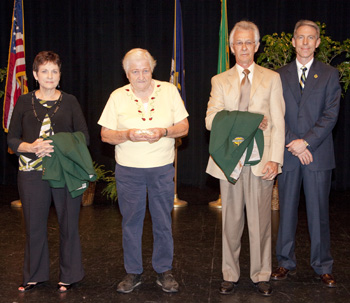 Forty year service recipients