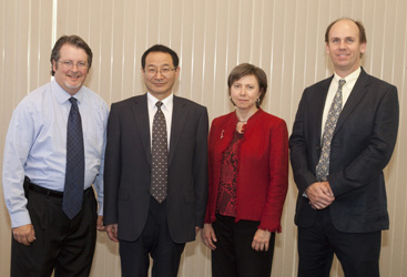 Chinese delegation visits Southeastern