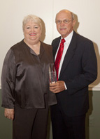 Distinguished Service Award winners Glen and JoAnn Bowman