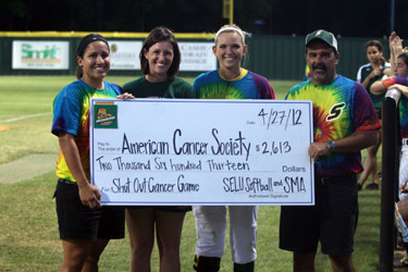Softball raises funds for cancer