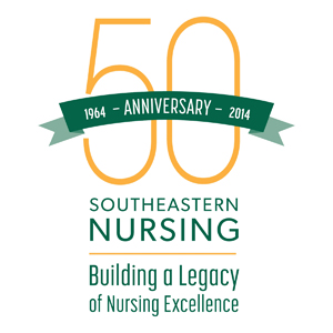 Nursing 50 year logo