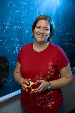 Becky Weber, Chemistry major