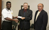 Chiefs present scholarship donation