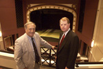 Sen. John J. Hainkel Jr. and President Randy Moffett