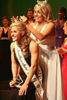 Jessica Poumaroux crowns Lacey Sanchez Miss Southeastern 2010