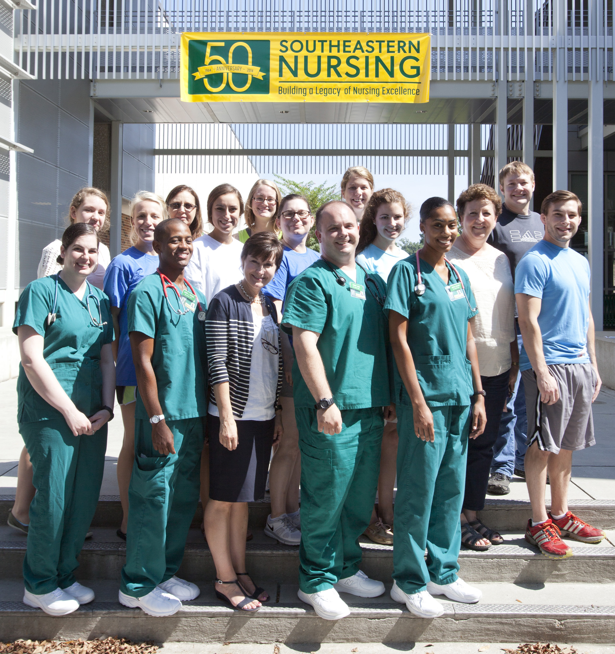 Southeastern Louisiana University Nursing Eco Powerblend Crew
