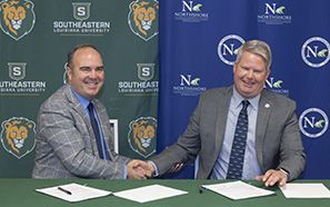 Southeastern, Northshore Technical Community College formalize 'DirectConnect to Southeastern' partnership