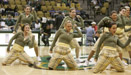 Lionettes perform winning hip hop dance at Lions basketball game