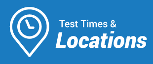 Test Times and Locations