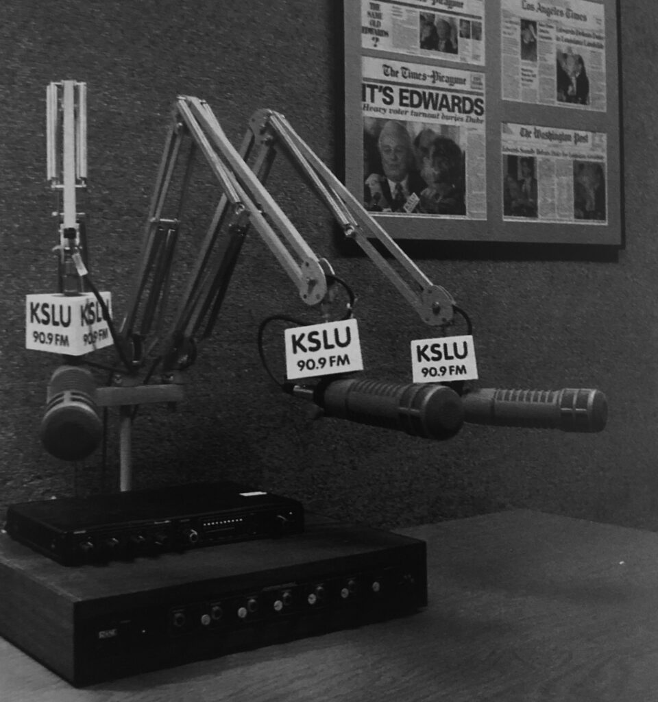 Early KSLU equipment