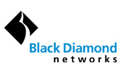 Black diamond network logo