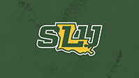 SLU logo green textured