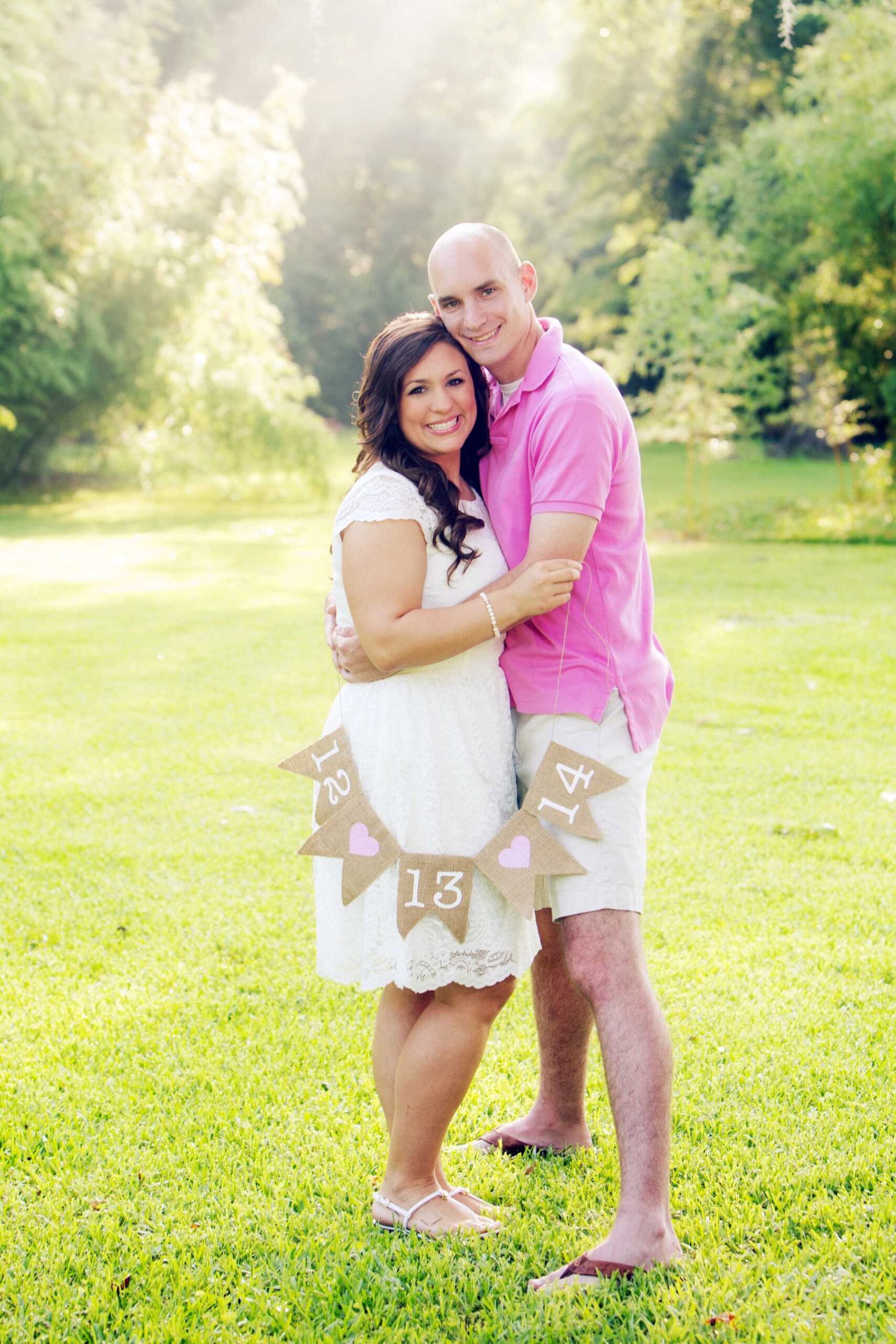 Caroline and Lucas engaged.